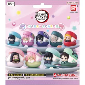 Demon Slayer Gashapon Blind Packs Minifiguren 4 cm Chara Macaron Display (24)