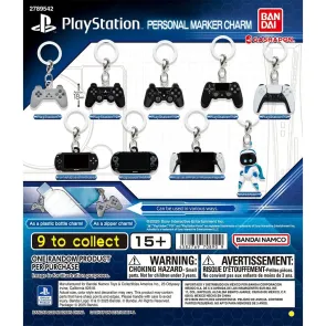 PlayStation Personal Marker Charm Gashapon Schlüsselanhänger Blind Box Display (24)