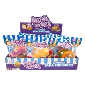 Mushmeez Anti-Stress-Figuren Core Taba 14 cm Display (24)