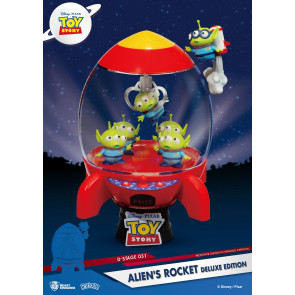 Toy Story Aliens Rocket D-Stage Diorama Statue 15 cm