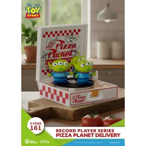 Toy Story Record Player Series PVC Figur Pizza Planet Delivery 12 cm