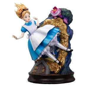 Alice im Wunderland Master Craft Statue Alice & The Cheshire Cat 40 cm