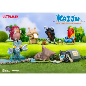 Ultraman Mini Egg Attack Outdoor-Serie Figuren Tsuburaya Kaiju Blind Box (6) 7 cm