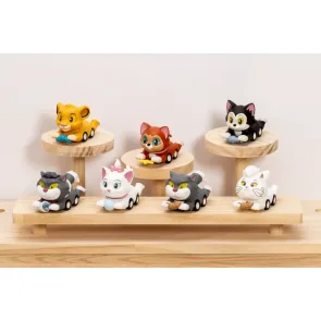 Disney Cats Mini Egg Attack Minifiguren Pounce & Go Series Blind Box 8 cm Sortiment (6)