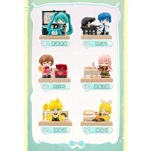 Hatsune Miku Blokees Plastic Model Kit DaaVibe Blind Box Display (6)