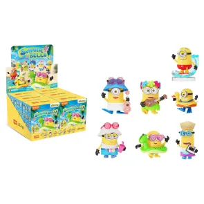 Minions Blokees Bausatz Mokoo Summer Bello Blind Box Display (6)