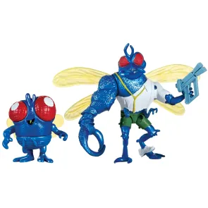 Teenage Mutant Ninja Turtles: Mutant Mayhem Actionfiguren Super Fly & Toddler Super Fly 11 cm 