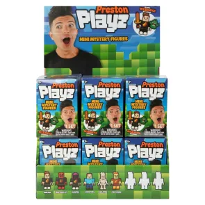 Preston Playz Minifiguren Series 1 Blind Box Display (12)