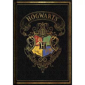Harry Potter A5 Notizbücher Schwarz Colourful Crest Umkarton (6)