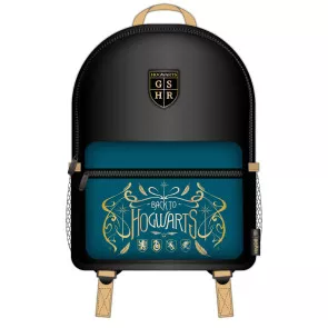 Harry Potter Rucksack Schwarz & Blau Hogwarts