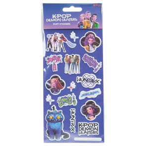 KPop Demon Hunters Sticker Set Puff
