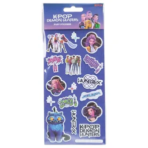 KPop Demon Hunters Sticker Set Puff