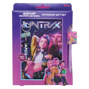 KPop Demon Hunters Notizbuch Geschenk-Set Huntr/x