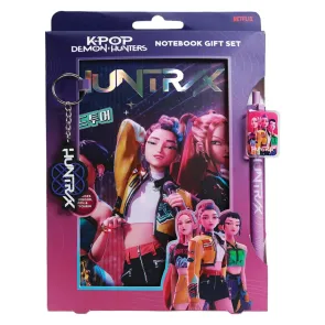 KPop Demon Hunters Notizbuch Geschenk-Set Huntr/x