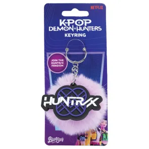 KPop Demon Hunters Pom Pom Schlüsselanhänger Huntr/x 