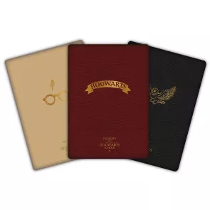 Harry Potter Notizbücher 3er-Pack Hogwarts