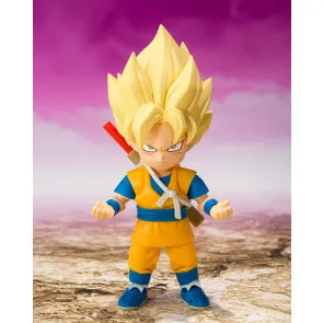 Dragon Ball S.H.Figuarts Actionfigur Super Saiyan Son Goku (mini) Daima 8 cm