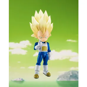 Dragon Ball S.H.Figuarts Actionfigur Super Saiyan 3 Vegeta (mini) Daima 8 cm