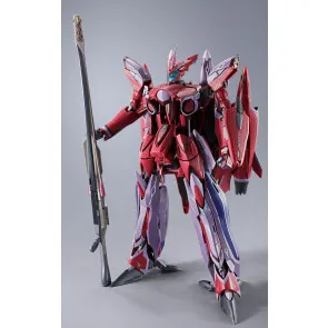 Macross Frontier DX Chogokin Actionfigur VF-27 Gamma SP Super Lucifer Valkyrie Brera Sterne use Revival Ver. 25 cm