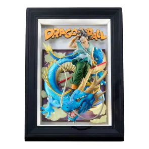 Dragon Ball Z Tamashii Art 3D Relief-Bild Son Goku & Dragon 27 cm