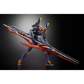 Neon Genesis Evangelion Metal Build Diecast Actionfigur Eva Test Type-01 30th with the Spear of Gaius 22 cm