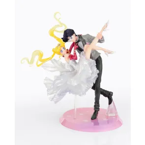 Sailor Moon FiguartsZERO Chouette PVC Statue Usagi & Tuxedo Mask Moonlight Glow Edition 24 cm