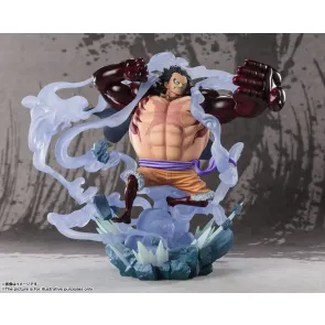 One Piece Figuarts ZERO Extra Battle PVC Statue Monkey D. Luffy Gear 4 Snake Man King Cobra 21 cm          