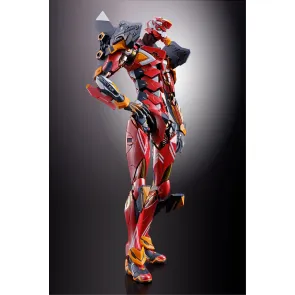 Neon Genesis Evangelion Metal Build Diecast Actionfigur Eva Production Model-02 30th with the Spear of Cassius 22 cm