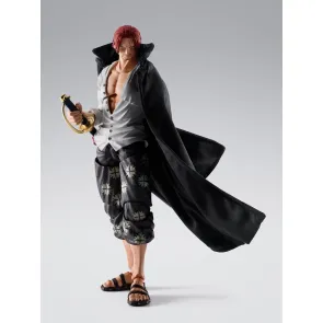 One Piece S.H.Figuarts Actionfigur Shanks -Marineford- 17 cm