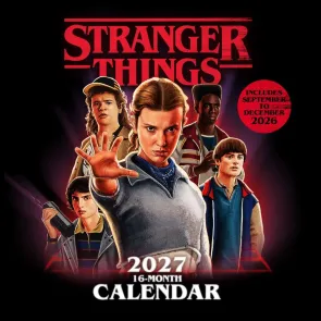 Stranger Things Kalender 2027 30 x 30 cm