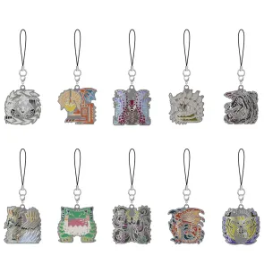 Monster Hunter Wilds Metall Schlüsselanhänger Monster Icon 5 cm Sortiment (10) 