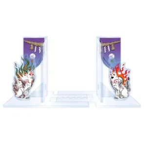 Okami 20th Anniversary Reprint Art Project Acryl Buchstützen 14 cm