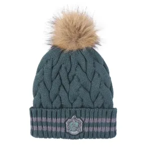 HaHarry Potter Beanie Pompon Slytherin Dark Green