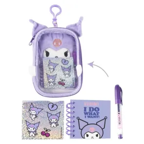 Sanrio Plüsch Schreibwaren-Set Kuromi