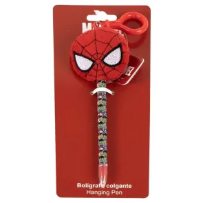 Marvel Kugelschreiber mit Anhänger Spider-Man