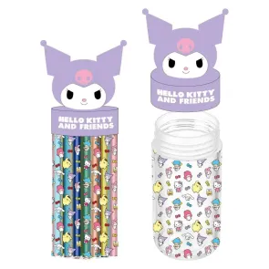 Sanrio Stiftebox mit Zubehör Kuromi