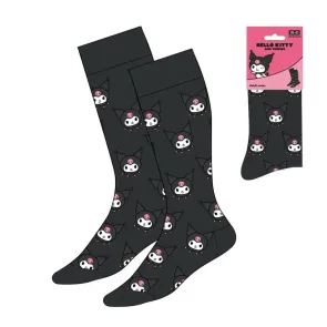 Sanrio Socken Kuromi Face 36-43