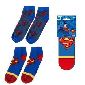 DC Comics Knöchelsocken 2-er Pack Superman 38-45