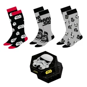 Star Wars Socken 3er-Pack Stormtrooper 38-45 