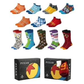 Disney Pixar Socken 12er-Pack 38-45