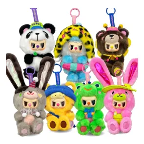 Rebel Bears Vinyl Plüschfiguren Blind Box Sweet Zoo Display 10 cm (6) 