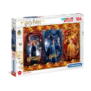 Harry Potter Super Color Puzzle Harry, Ron & Hermine