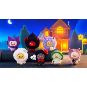 Upset Duck: Colorful Player Duck Blind Box Schlüsselanhänger 16 cm Display (6)