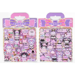 Hello Kitty and Friends Sticker Kuromi Puffy Sortiment (10)