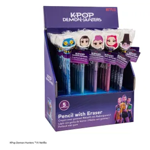KPop Demon Hunters Bleistift & Radiergummi Serie 1 Display (30)