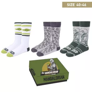 Star Wars: The Mandalorian Socken 3er-Pack Mandalorian 40-46