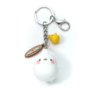 Molang 3D-Schlüsselanhänger Piu Piu
