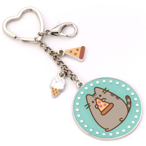 Pusheen Schlüsselanhänger Blue Pizza