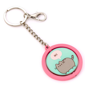Pusheen Schlüsselanhänger "Hi , Bye" Spinning