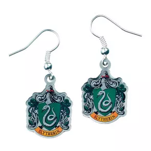Harry Potter Ohrringe Slytherin Crest (Versilbert)